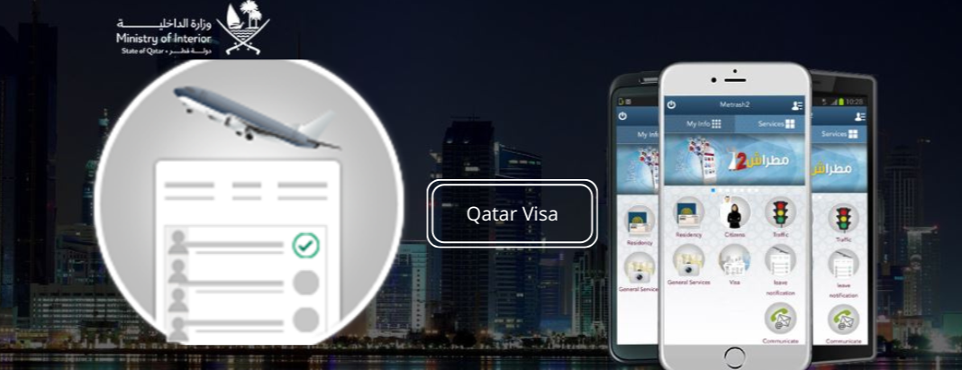 how to print visa from metrash2 & Moi Qatar